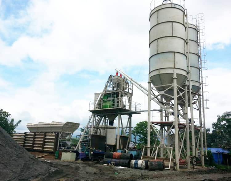 XCMG 60m3 Mobile Batching Concrete Plant HZS60VY Mobile Concrete Batching Plant Price for Sale